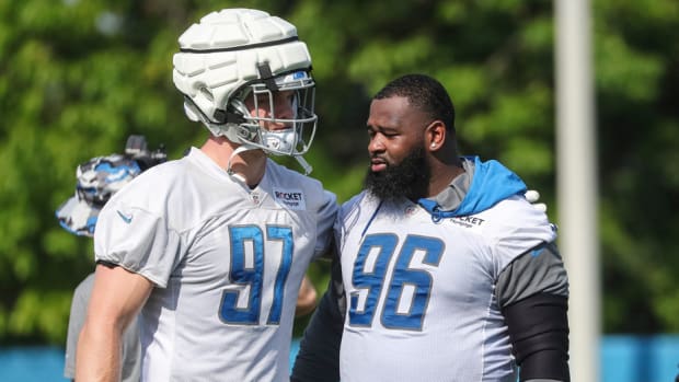 Detroit Lions defensive lineman Isaiah Buggs